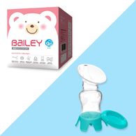 BAILEY感溫母乳儲存袋(基本型90入)+集乳器 BAILEY感溫母乳儲存袋(基本型90入)+集乳器