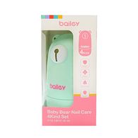 【Bailey】寶寶安全指甲剪4件組(小熊) 【Bailey】寶寶安全指甲剪4件組(小熊)