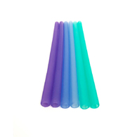 Silikids 果凍餐具 六入矽膠吸管組(20cm)海洋 Silikids 果凍餐具 六入矽膠吸管組(20cm)海洋