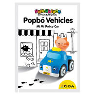 K's Kids彩色安全積木︰咪咪貓警車 K's Kids彩色安全積木︰咪咪貓警車