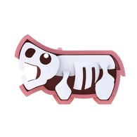 HALFTOYS 3D動物系列 河馬HIPPO HALFTOYS 3D動物系列 河馬HIPPO