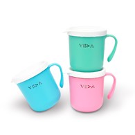 VIIDA Soufflé 抗菌不鏽鋼杯-甜心粉 VIIDA Soufflé 抗菌不鏽鋼杯-甜心粉