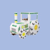 TEKTORADO波蘭創意紙箱玩具- 卡車 TEKTORADO波蘭創意紙箱玩具- 卡車
