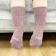 sNug 中筒健康童襪-紫芋藕 sNug 中筒健康童襪-紫芋藕
