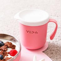 VIIDA Soufflé 抗菌不鏽鋼杯-甜心粉 VIIDA Soufflé 抗菌不鏽鋼杯-甜心粉