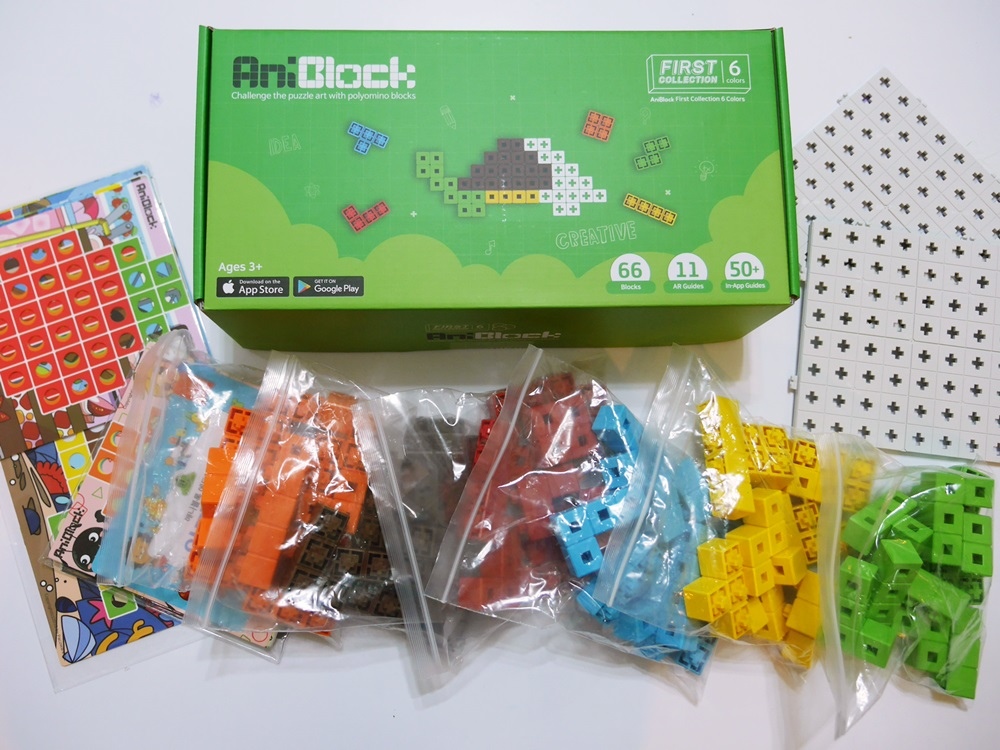 超好玩的積木推薦 aniblock安尼博樂 AR積木拼圖開箱分享