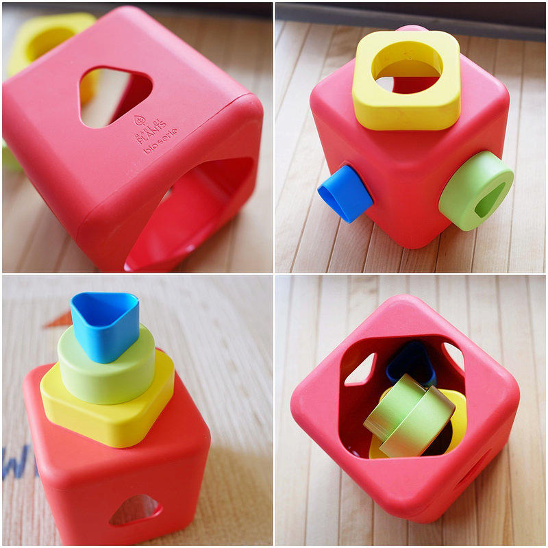 益智玩具推薦，bioserie形狀認知積木盒