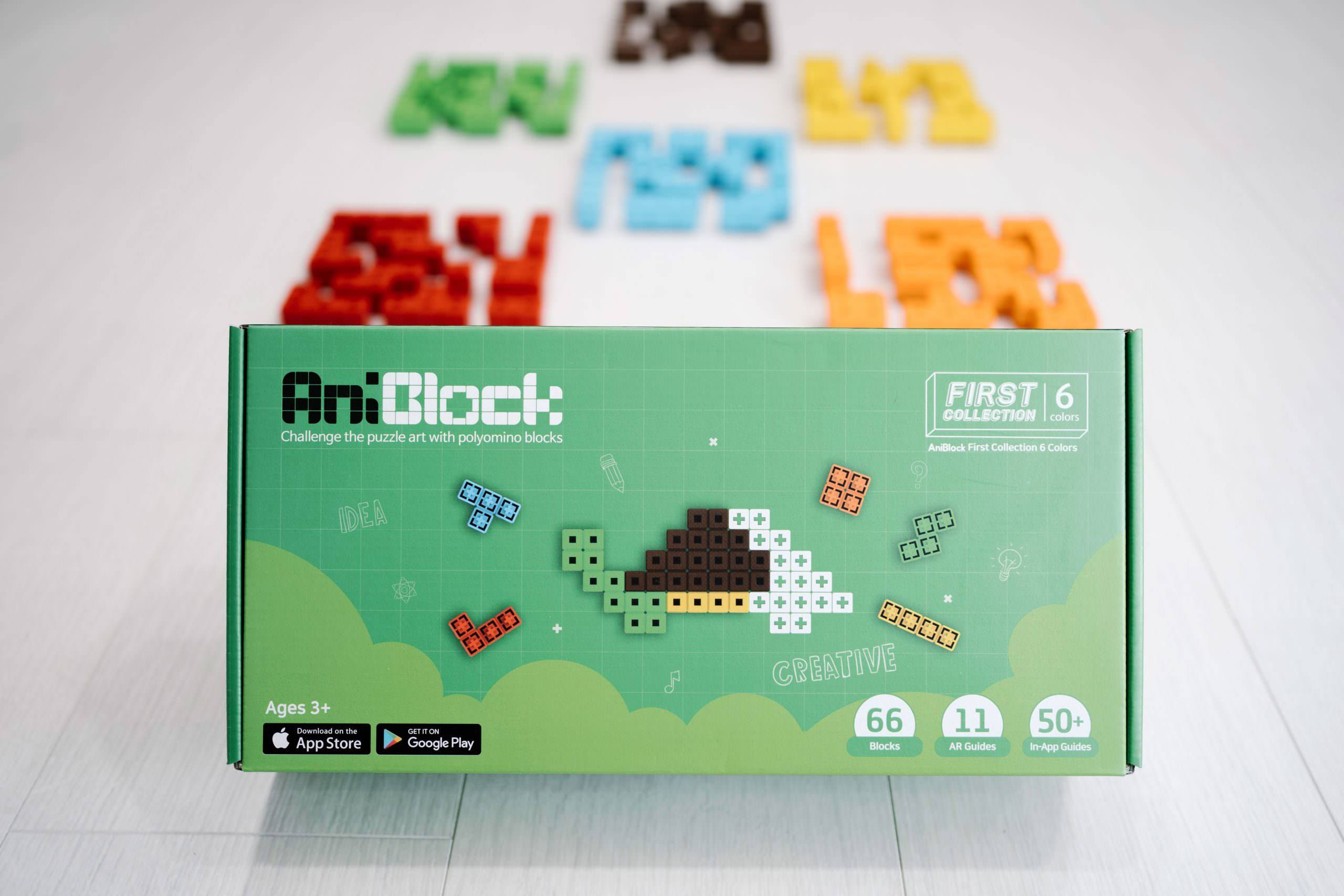 益智玩具推薦，AniBlock安尼博樂 AR積木拼圖