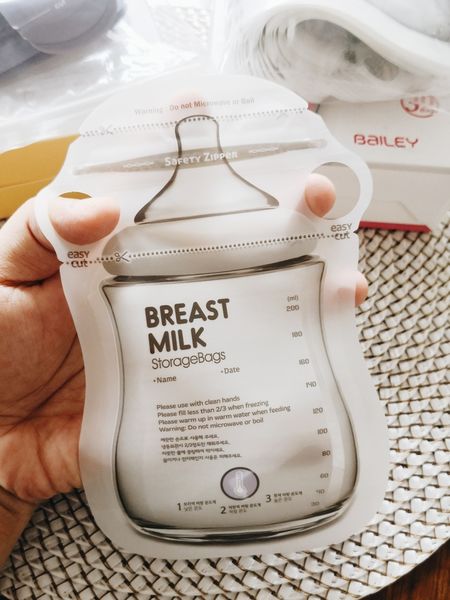 BAILEY感溫母乳儲存袋和奶粉儲存袋 使用心得