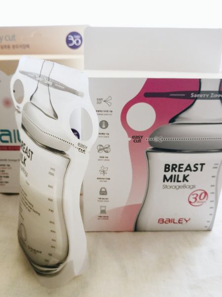 BAILEY感溫母乳儲存袋和奶粉儲存袋 使用心得