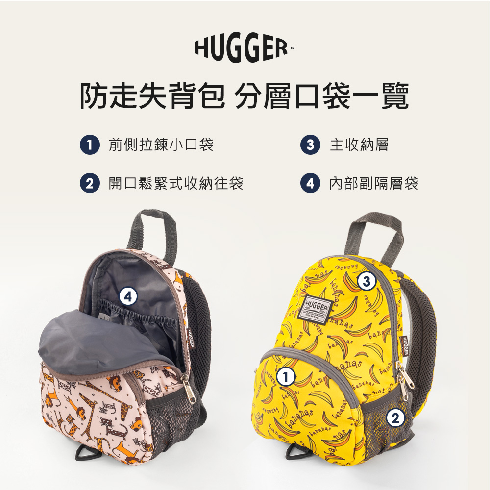 Hugger背包分層一覽 Hugger背包分層一覽