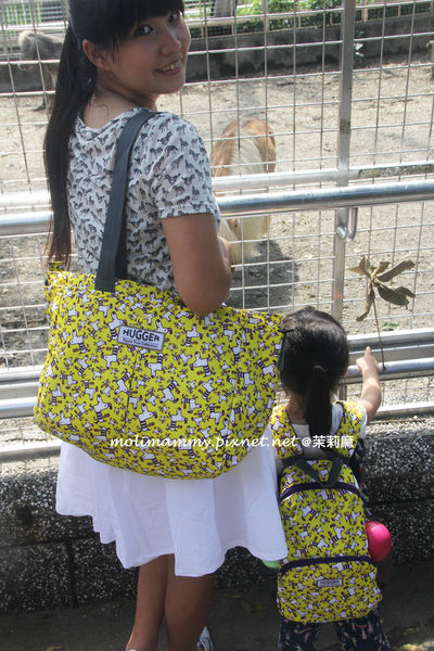 親子穿搭推薦Hugger輕量時尚媽媽包+幼童背包-威斯邁親子購物