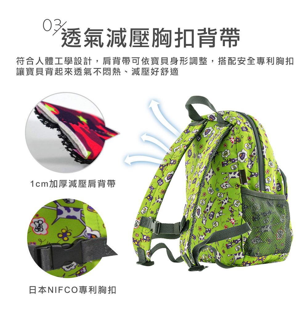 英國HUGGER兒童背包 小狗狂想曲 透氣減壓背帶、前胸扣,幼童更好背 英國HUGGER兒童背包 小狗狂想曲 透氣減壓背帶、前胸扣,幼童更好背