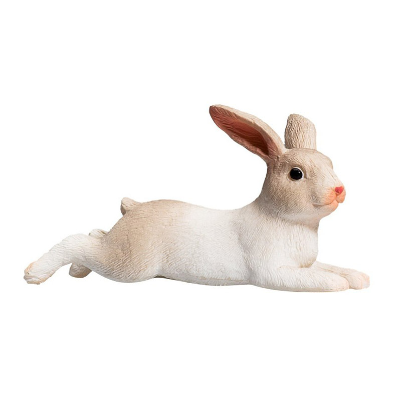 MOJO FUN 擬真動物模型 小兔子(躺姿) 387142