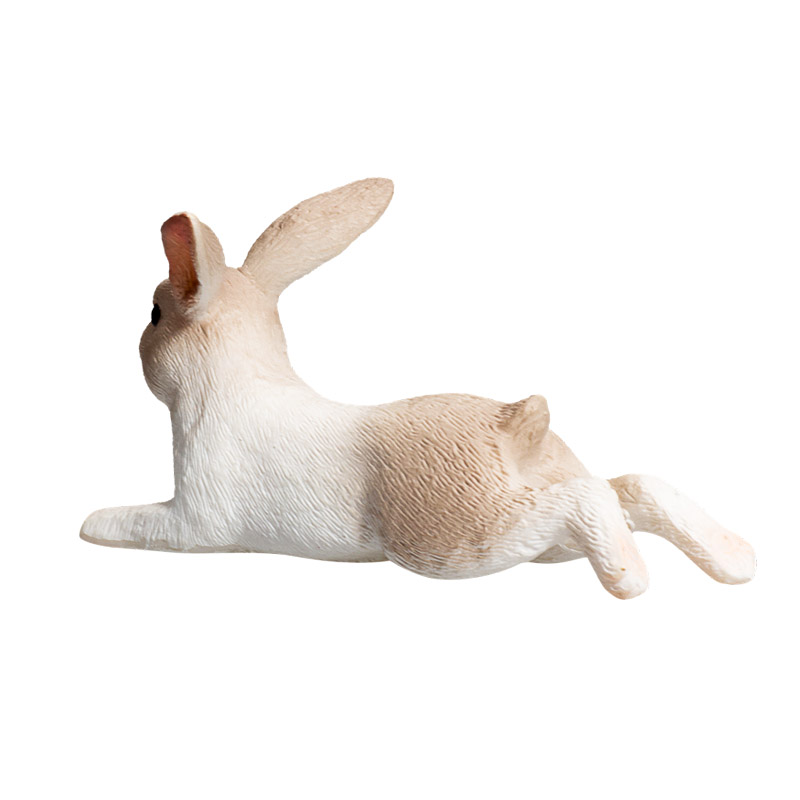 MOJO FUN 擬真動物模型 小兔子(躺姿) 387142