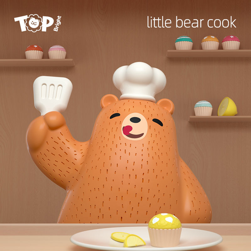 Top Bright廚師小熊數學天秤遊戲組